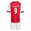 Ajax Kasper Dolberg #9 Hjemmedraktsett Barn 2025-26 Kortermet (+ korte bukser)